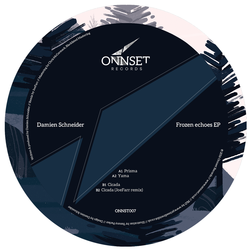 ONNST007 - Damien Schneider - Frozen echoes EP (+ JoeFarr remix)